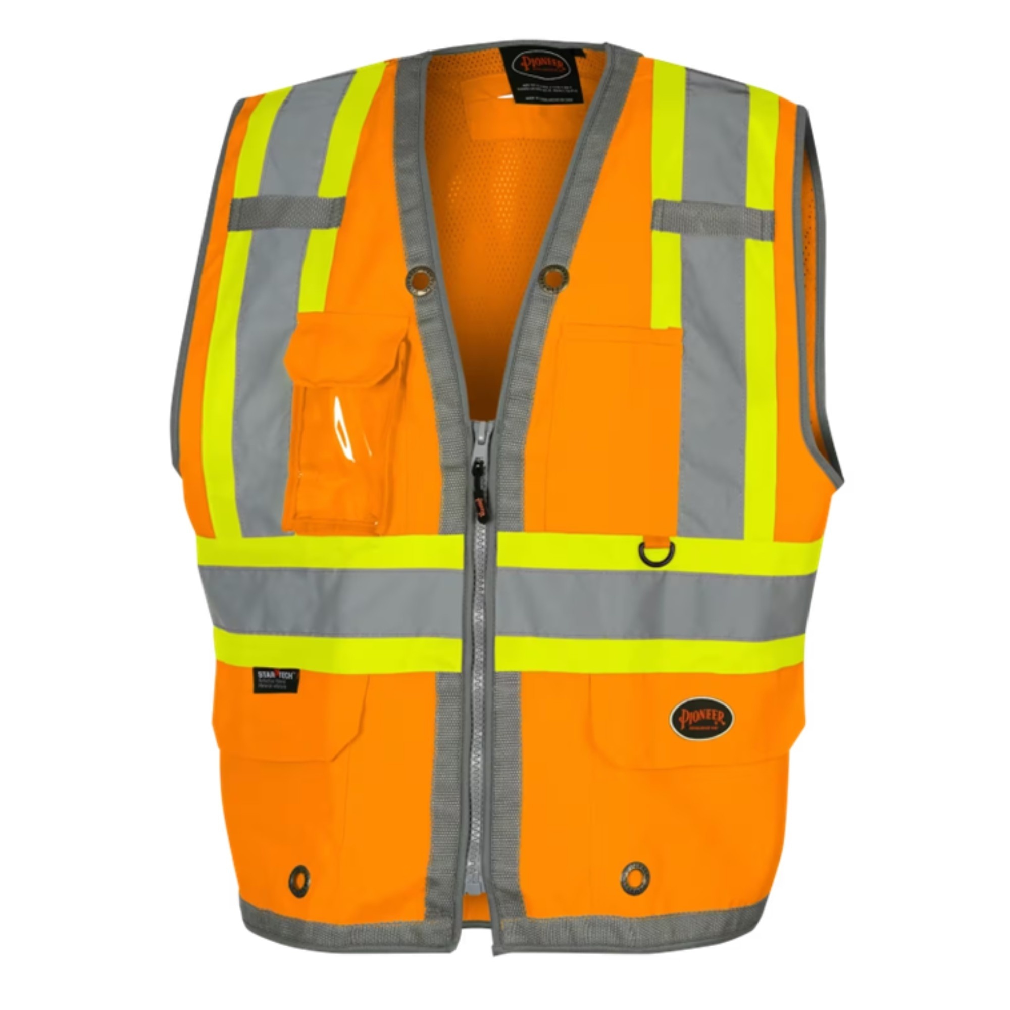 Pioneer Oxford Mesh Bk Surveyor Vest